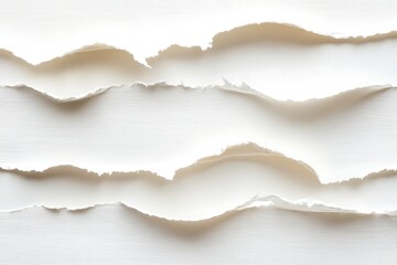 Torn Vintage Paper with Lined Texture