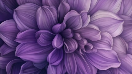 Close-up of a Stunning Purple Flower