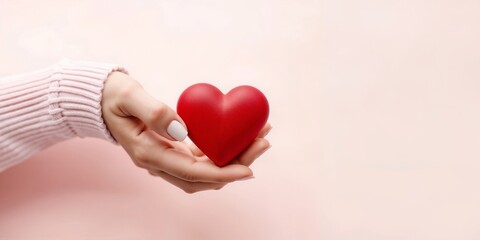 Heart in Hands: Symbol of Love and Care