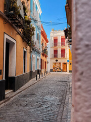 Streets in Sevilla Spain