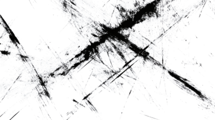 black and white grunge background isolated on white