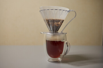 Discover the Essentials of Coffee Brewing Pour Over Method Utilizing Glass Equipment