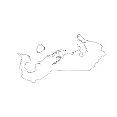 Nenets blank outline map