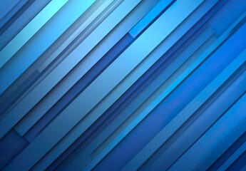 Modern blue abstract background with shadow layered elements