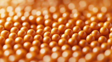 Background of mineral fertilizers. Balls nitrate