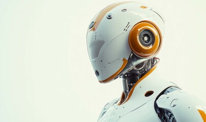 Robot surgeon, robotic equipment. Minimally invasive surgical innovation with three-dimensional overview. technology, the future of medicine, surgeon.