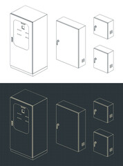 Electrical panels blueprints