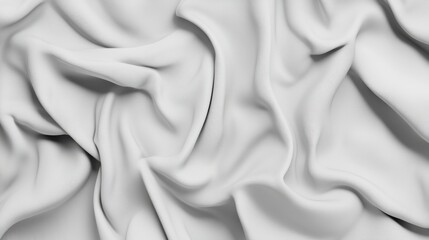 Obraz premium Stunning White Fabric Texture: A Close-up View of Exquisite Details