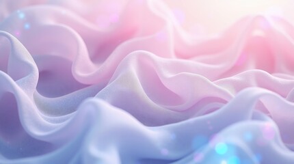 Obraz premium Woven Fabric with Iridescent Threads