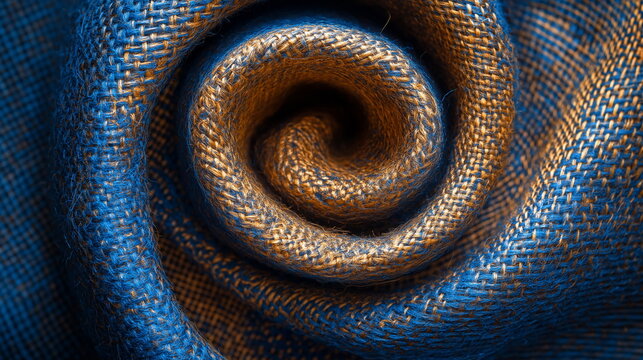 Fabric Jute. Flicker effect. Wind effect. Influenc_002