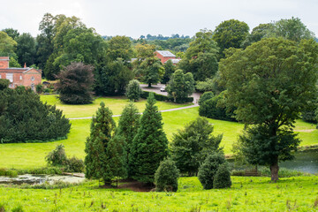 Exploring the English countryside in Derbyshire, England.