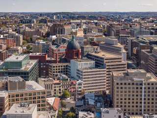 Aerial Cityscape, Washington, DC
