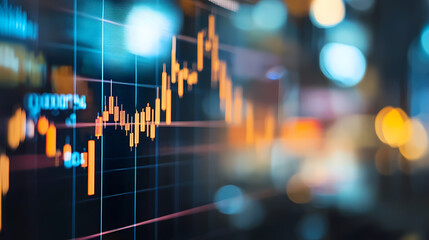 Bitcoin trends cryptocurrency market analysis digital finance dynamic environment close-up view economic insights. Moonstream. Illustration