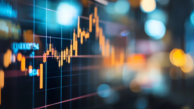 Bitcoin trends cryptocurrency market analysis digital finance dynamic environment close-up view economic insights. Moonstream. Illustration