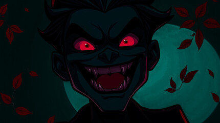 Handsome Male That's Menace To Society With A Happy  Smile 