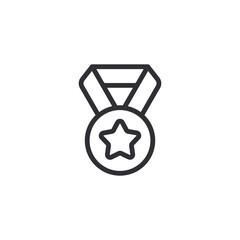 Achievement badge. Certificate icon. Premium quality. Achievement. Award grant. Gold seal. Gold medal. Medal with a star. Star icon. Quality checking. Star icon. Quality guarantee. Game icon. Seal