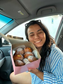 Malasada doughnut 
