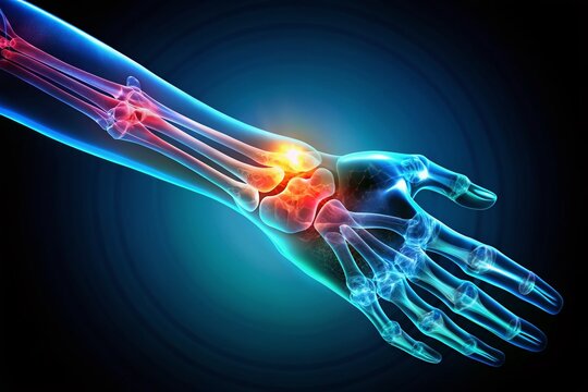 Distal Radius Fracture X-Ray: AP & Lateral Views Showing Closed Fracture at Diaphysis