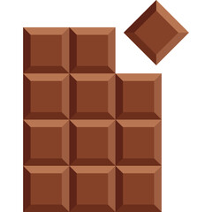 Chocolate Bar Illustration