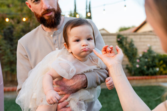 baby eating