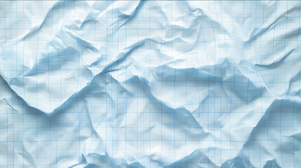 Obraz premium Graph paper texture with wrinklefree blue lines