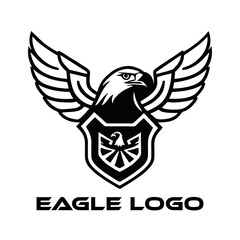 eagle with wings