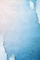 Personal growth story background with letter paper design main gradient soft pearl to sky blue floating subtle growth symbols prominent white paper texture frame for