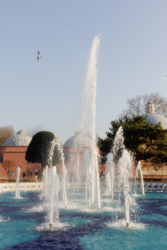 fountain in the center of istanbul