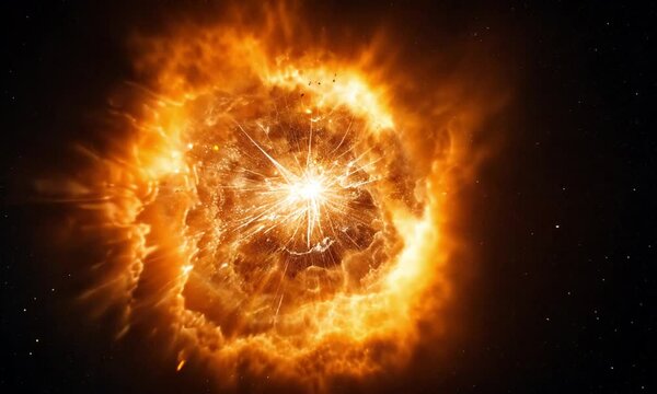 a very beautiful view of outer space