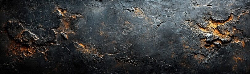 Fototapeta premium black chalkboard background textured dark moody classroom grunge abstract