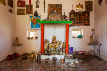 India, State of Gujarat, Bhuj, Kutch. Shrine.