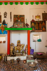 India, State of Gujarat, Bhuj, Kutch. Shrine.