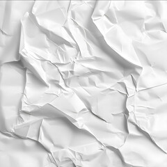Obraz premium creased paper white background