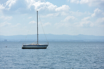 琵琶湖湖畔　滋賀県大津市