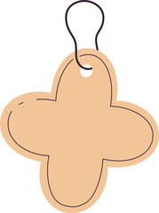 Blank Cardboard Paper Cross Price Tag