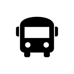 Bus icon vector illustration. bus sign and symbol. transport symbol