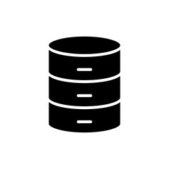 Database icon vector illustration. database sign and symbol