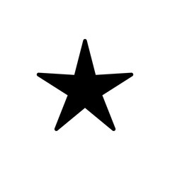 Star Icon vector illustration. rating sign and symbol. favourite star icon