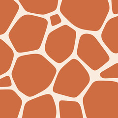 Hand Drawn Giraffe Print