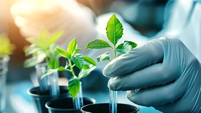 Biodegradable Material Research in Development Lab