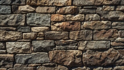 Obraz premium Rustic Stone Wall Texture