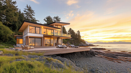 Fototapeta premium beach house