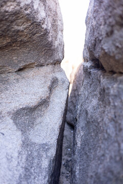 Rock formations at Joshua Tree National Park