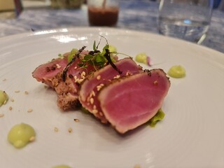 Tuna and vegetables