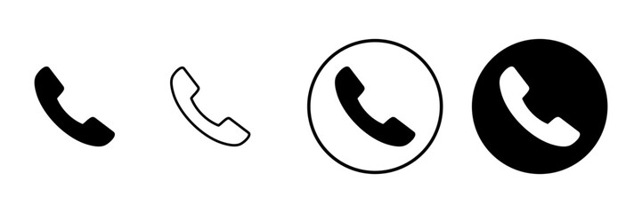 Call icon vector. telephone sign and symbol. phone icon. contact us