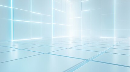 Obraz premium architectural space scene