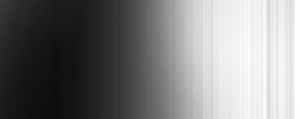 smooth gradient transition from black to white, creating serene and minimalist effect. This abstract design evokes sense of calm and simplicity