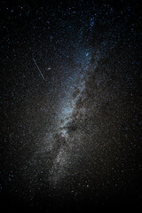 Asia, Mongolia, Eastern Gobi Desert. The Milky Way is clearly visible under of the clear skies of the Eastern Gobi Desert.