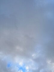 Fototapeta premium A cloudy blue sky 