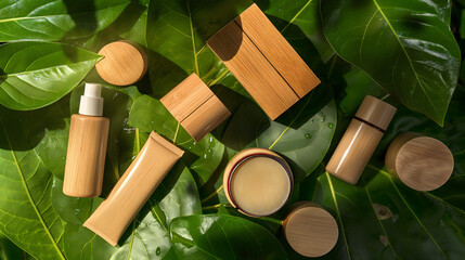 Bamboo and Green Beauty – Sustainable Skincare Product Collection